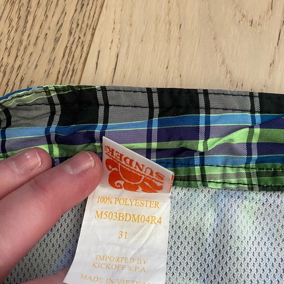 Sundek men’s swim short- like new! M/31 - Picture 3 of 6